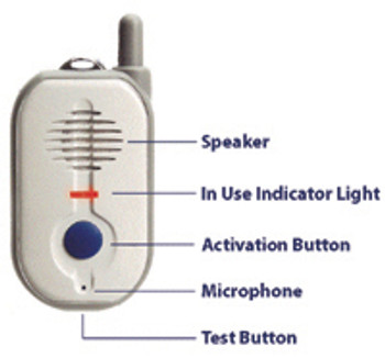 Emergency Response System Guardian Alert 911; 1 programmable number