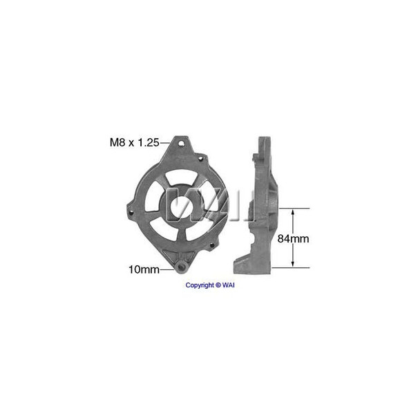 Frame, DE, Alternator 21-149 110-0918