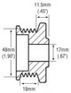 Pulley 24-2250 205-14000