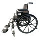 Dalton eLite-16" Lightweight wheelchair with footrests and anti-tippers, Weight  limit: 250lbs