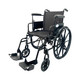 Dalton Jaguar-16" High strength lightweight with adjustable height arm , leg rests, anti-tippers, Weight limit:250lbs