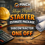 Huge Project STARTER ESTIMATE PACKAGE Subcontractor