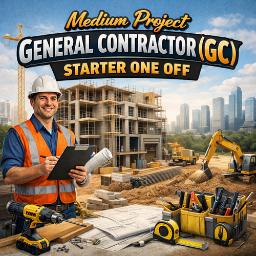 Medium Project GENERAL CONTRACTOR (GC) COMPLETE PLAN TAKEOFF PACKAGES