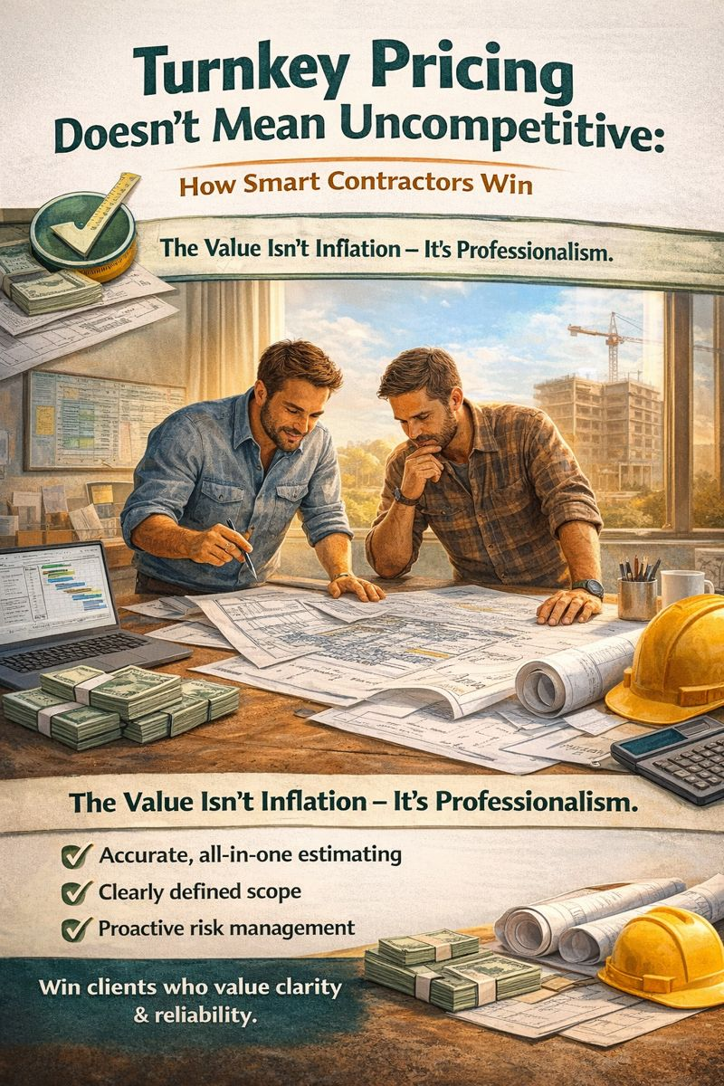Turnkey Pricing Doesn’t Mean Uncompetitive: How Smart Contractors Win