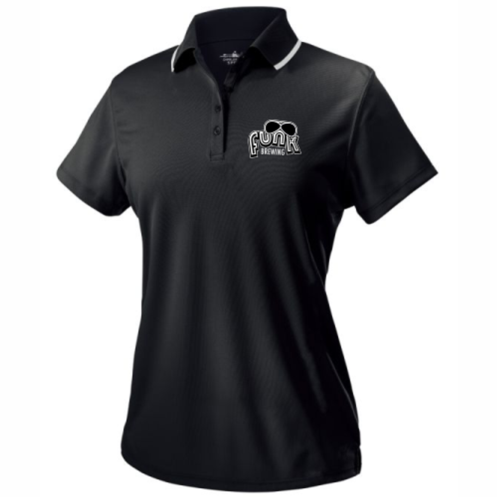 Funk Brewing Performance Polo, Black