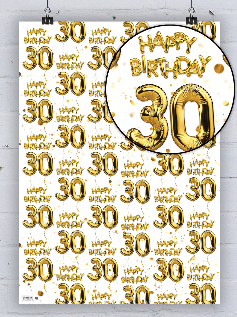 50th Birthday Paper | Black and Gold | Black and Gold Wrapping Paper |  Black & Gold Birthday | 40th | 30th | Black and gold paper | 50th