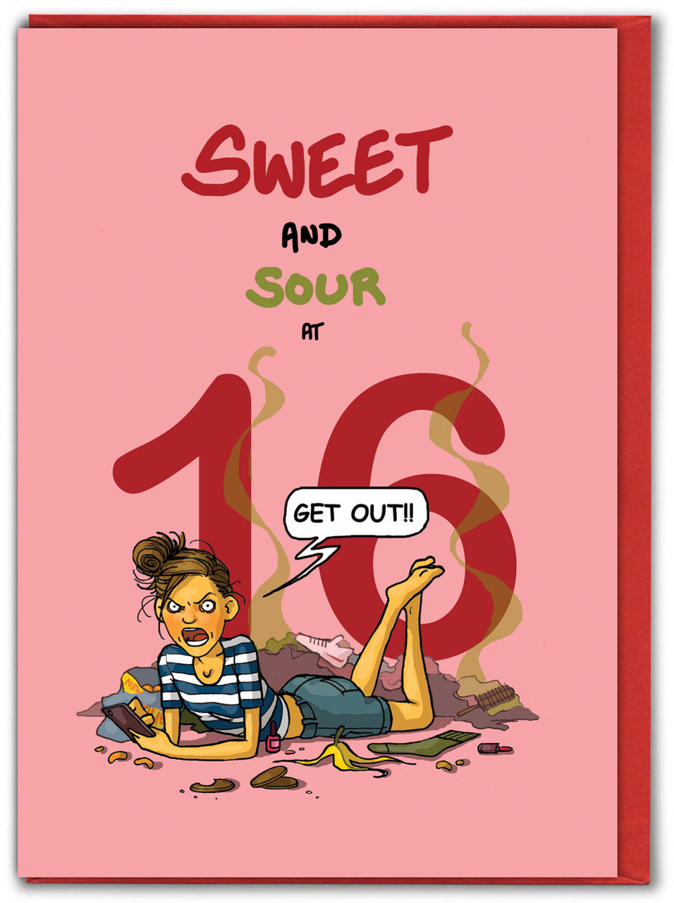funny-16th-birthday-card-age-16-girls-sweet-sour-by-bryony-walters