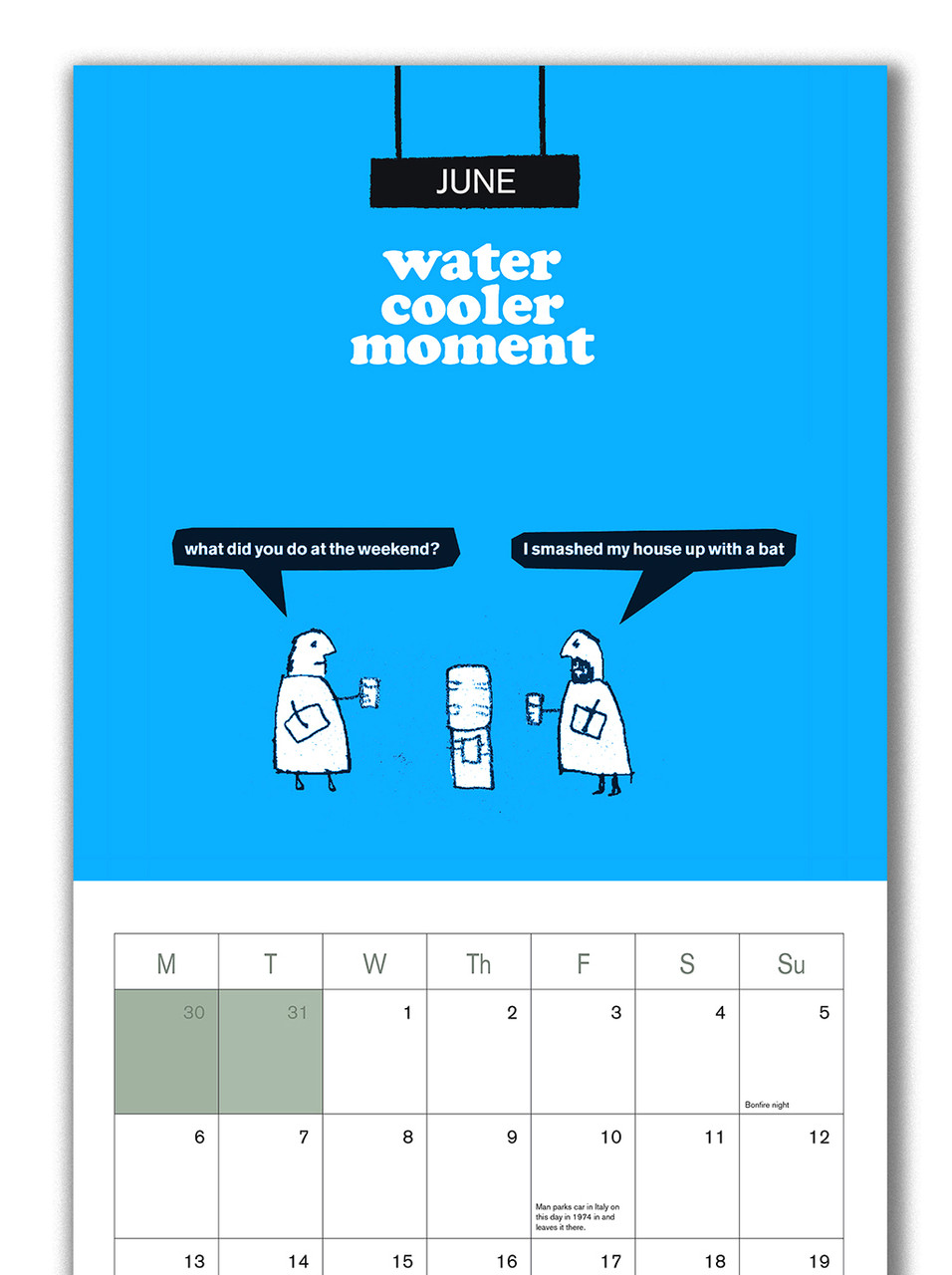 Official Modern Toss 2024 Wall Calendar