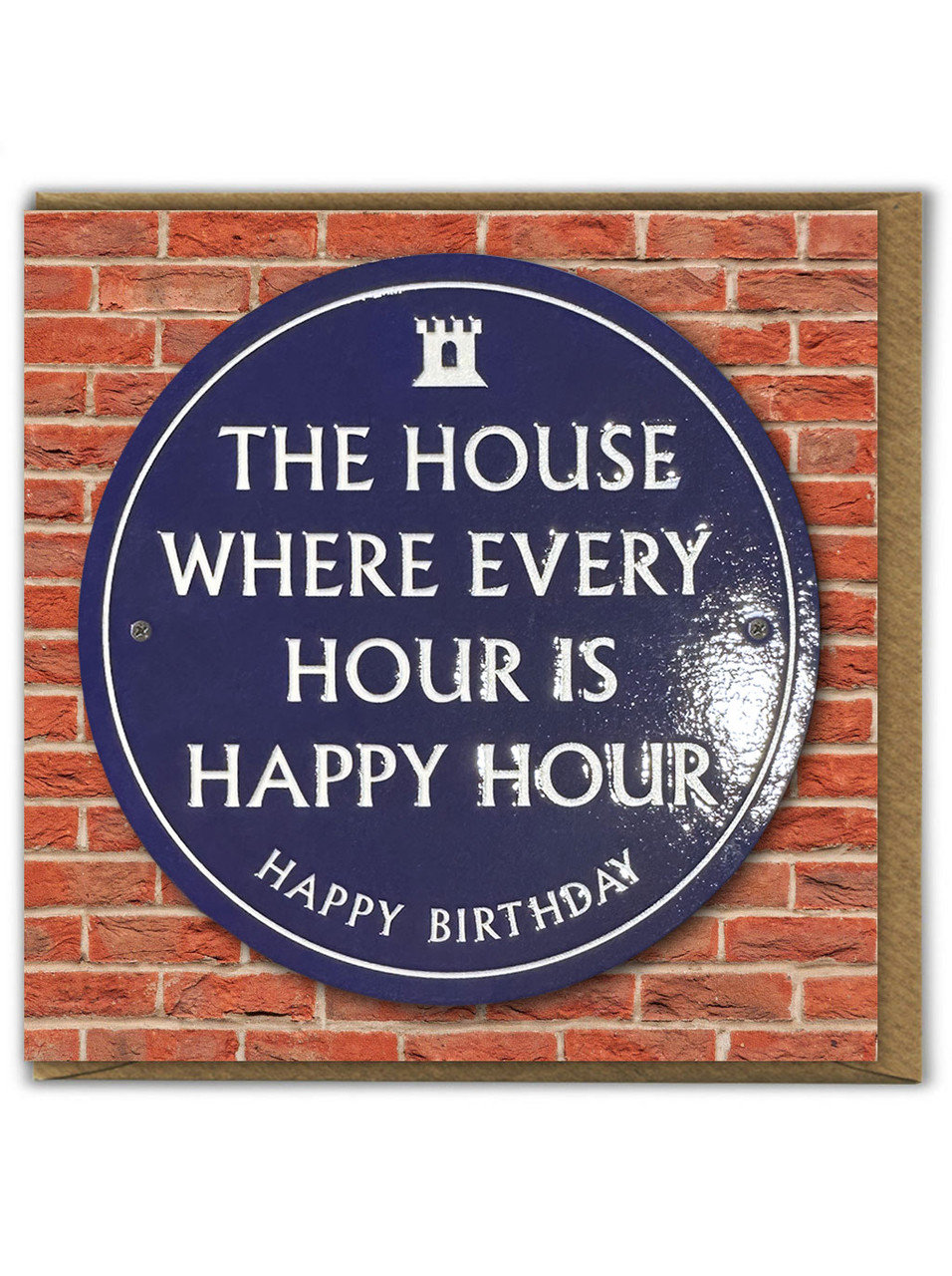 happy birthday happy hour Images High Quality Grahic Funny (Embossed) Birthday Card - Happy Hour By Brainbox Candy ...