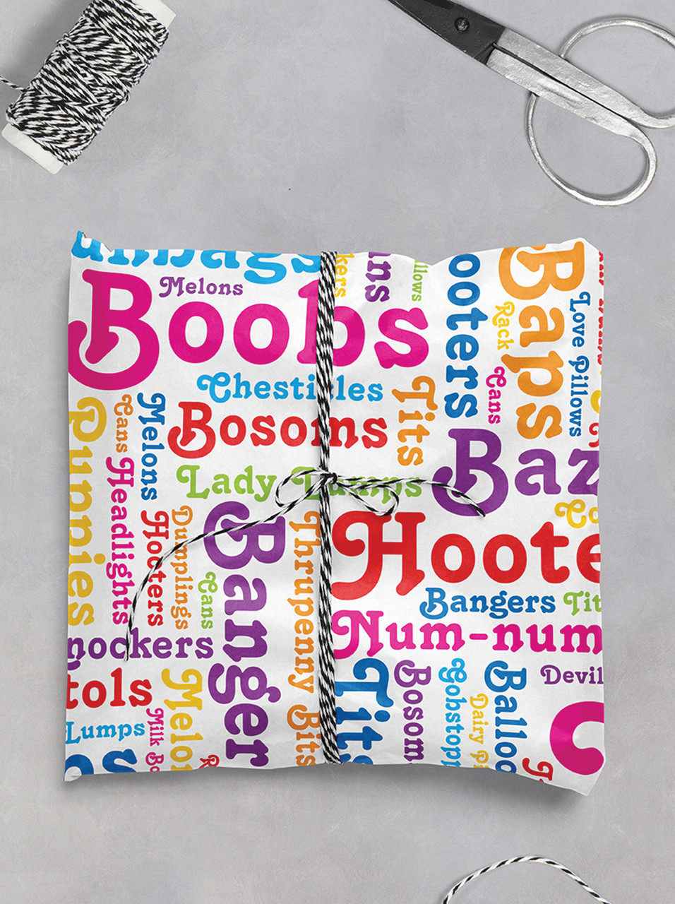 Boob Wrapping Paper – PTSFeminist