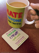Funny Coaster - Spilt Milk