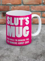 Rude Boxed Mug Sluts By Brainbox Candy