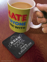 Funny Coaster - Beer Created By Gods