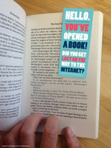 Funny Magnetic Bookmark Hello
