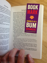 Funny Magnetic Bookmark Bum Spanker