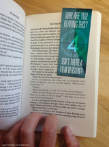 Funny Magnetic Bookmark Film Version