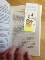 Rude Magnetic Bookmark Love Reading Nope
