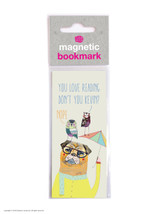 Rude Magnetic Bookmark Love Reading Nope