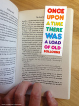 Rude Magnetic Bookmark Old Bollocks By Brainbox Candy