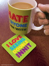 Funny Coaster - Seeing Double