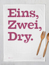 Funny Gift - Eins, Zwei, Dry Tea Towel