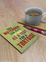 Funny A6 Notebook Tortoise Tent