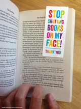 Funny Magnetic Bookmark Shut On My Face!