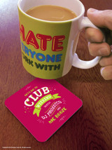 Funny Coaster - Club Weekend By Brainbox Candy