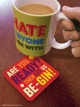 Funny Coaster - Are You Ready?