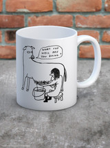 Funny Boxed Mug What The Hell By David Shrigley