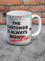 Rude Boxed Mug Customer Massive T-Word