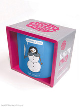 Funny Game Of Thrones Gift - Christmas Is Coming Jon Snowman Boxed Mug & Coaster Set By Brainbox Candy
