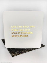 Funny Birthday Card (Gold Foiled) Fairy Tale By Brainbox Candy