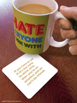 Funny Coaster - Too Early To Drink Wine