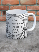 Funny Boxed Mug I'm So Hungover By David Shrigley
