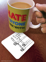 Funny Coaster - Everything Is Good By David Shrigley