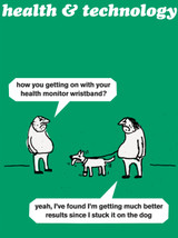 Funny Birthday Card Health Monitor By Modern Toss