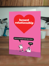 Funny Valentines Card Honest Relationship By Modern Toss