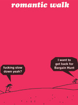 Rude Valentines Card Romantic Walk By Modern Toss