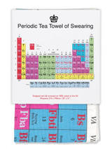 Rude Gift - Periodic Table Tea Towel By Modern Toss
