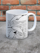 Rude Boxed Mug Dolphin F By David Shrigley
