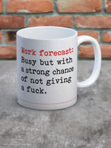 Rude Boxed Mug Work Forecast By Brainbox Candy