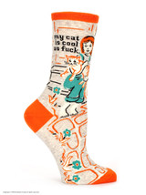 Rude Gift For Her - My Cat Is Cool As F Socks By Blue Q