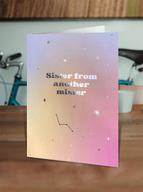 Funny Sister Birthday Card From Another Mister By Charly Clements