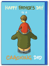 Funny Father's Day Card Cracking Dad By Bryony Walters