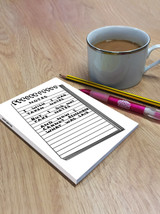 Funny A6 Notebook Wish I'd Taken Notes By David Shrigley