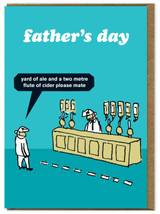 Rude Father's Day Card Social Pisstancing By Modern Toss