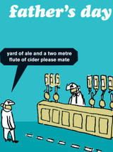 Rude Father's Day Card Social Pisstancing By Modern Toss