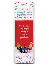 Funny Magnetic Bookmark True Love By Bold and Bright