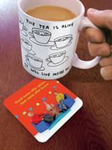 Funny Coaster - Best Mates Booze By Bold and Bright